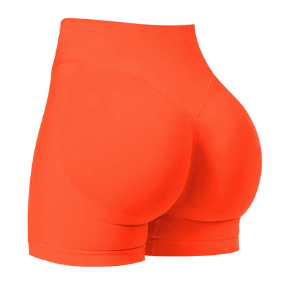 💕49% OFF 🍑Women's Seamless Scrunch Gym Shorts | High-Waist Sculpting Fit