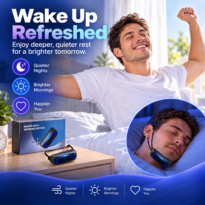 Neck Wearable – Simple Bedtime Snoring Support