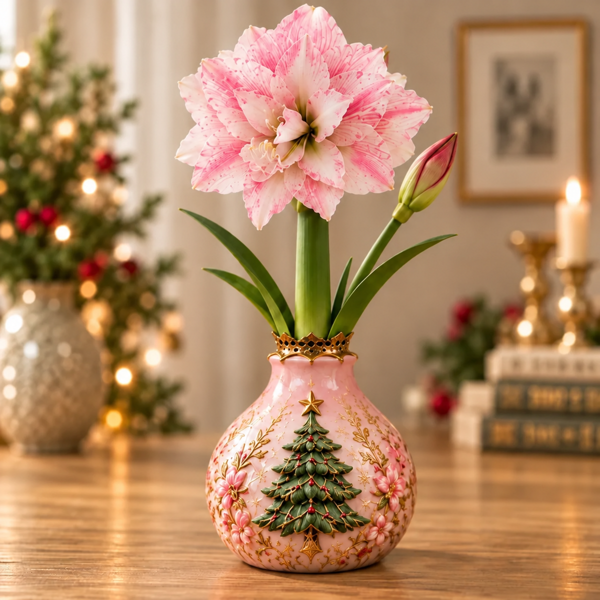 🔥 No Soil! No Water! Just Blooms! 🎄🌺 Watch These Holiday Waxed Amaryllis Bulbs Come to Life!