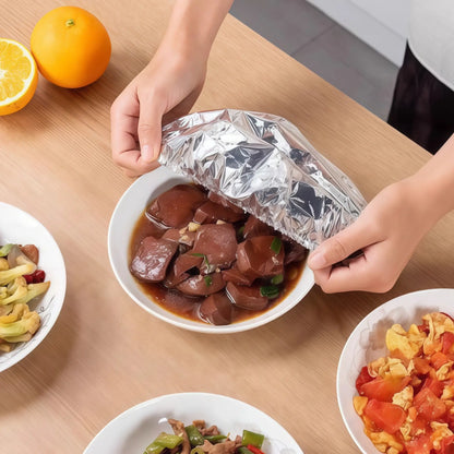🔥49% OFF - Reusable Food Container Aluminum Foil Heat-Retaining Cover👋♻️