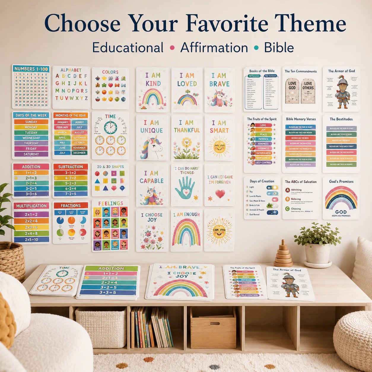 🌈 Preschool Head Start Learning Kit – Fun Early Education Activities for Confident Little Learners