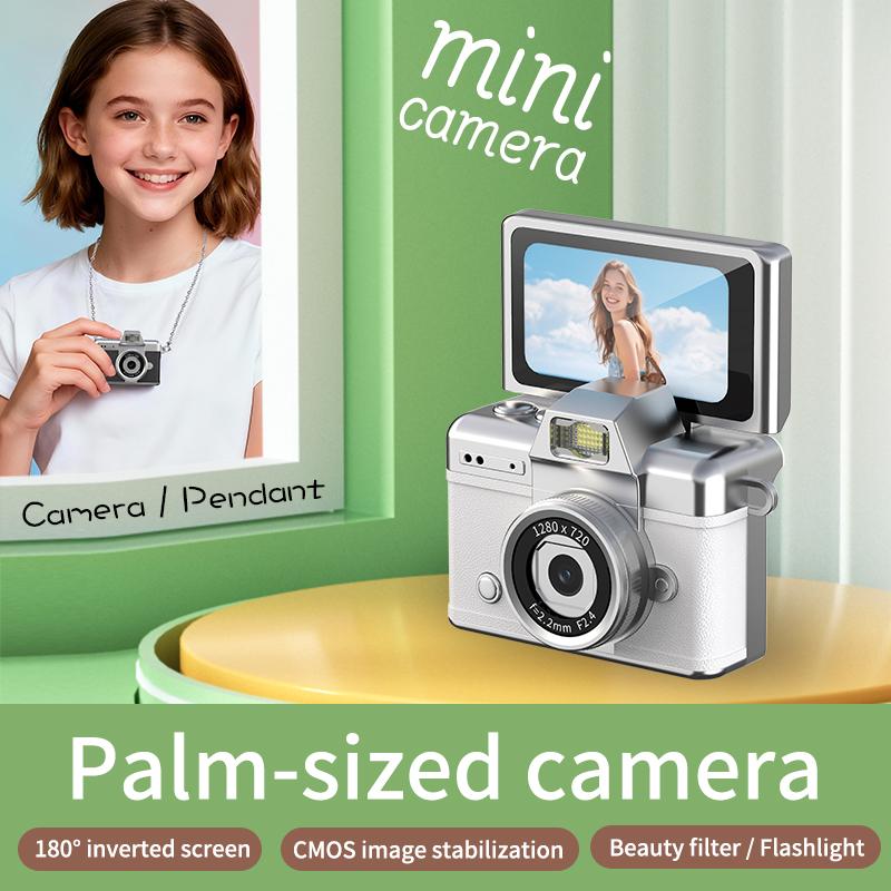 🔥 Limited Time 49% OFF📸Mini Keychain Digital Camera – 32G Card & Charging Cable Included