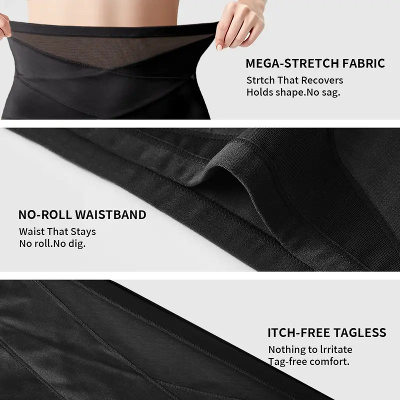 💕49% OFF🔥🩱 X‑Cross High Waist Shapewear Panties | Tummy Control Butt Lifter Underwear for Women