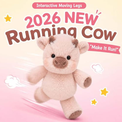 🎉 49% OFF — Running Scottish Highland Cow Stuffed Animal