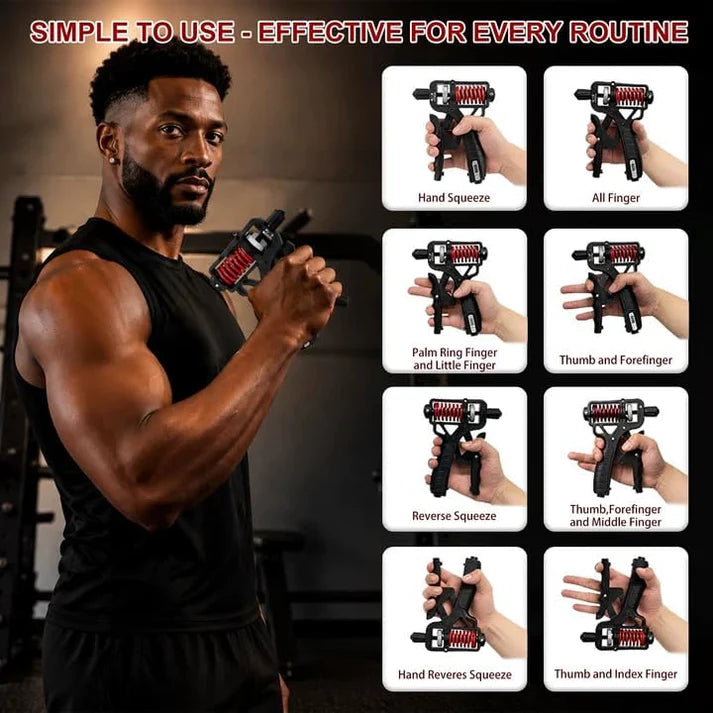 💪 🔥 Adjustable Hand Grip Strengthener - Build Forearm Strength🏋️‍♂️✨