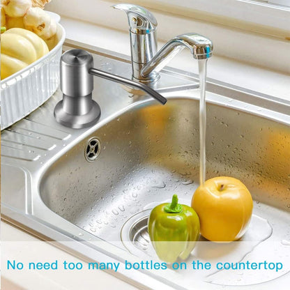 ⚡Hot Sales 49% OFF🔥🧴 Kitchen Sink Soap Dispenser | 360° Rotatable With Long Extension Hose