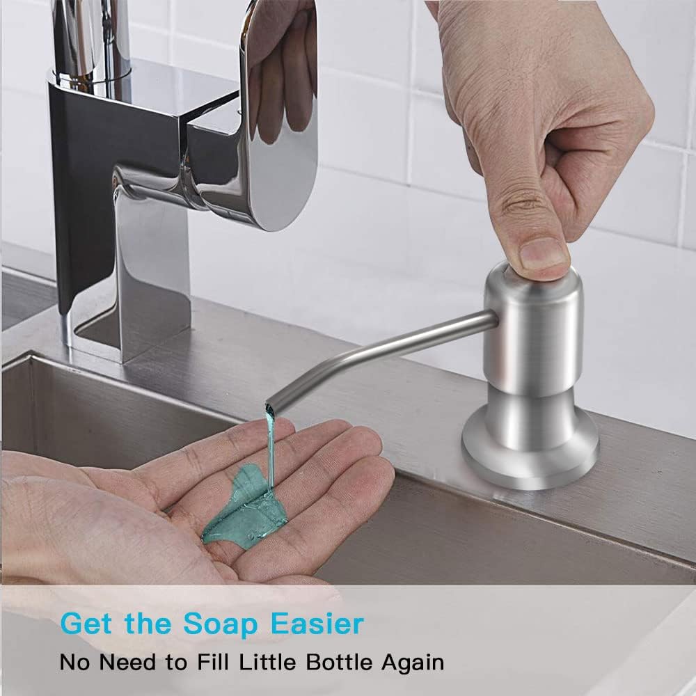 ⚡Hot Sales 49% OFF🔥🧴 Kitchen Sink Soap Dispenser | 360° Rotatable With Long Extension Hose