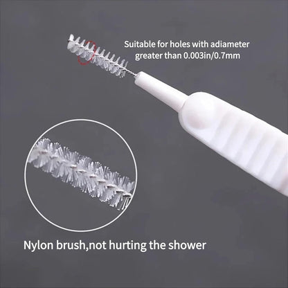 30/60Pcs Mini Gap Cleaning Brushes, Flexible Nylon Bristle Tiny Hole Cleaner Tool.