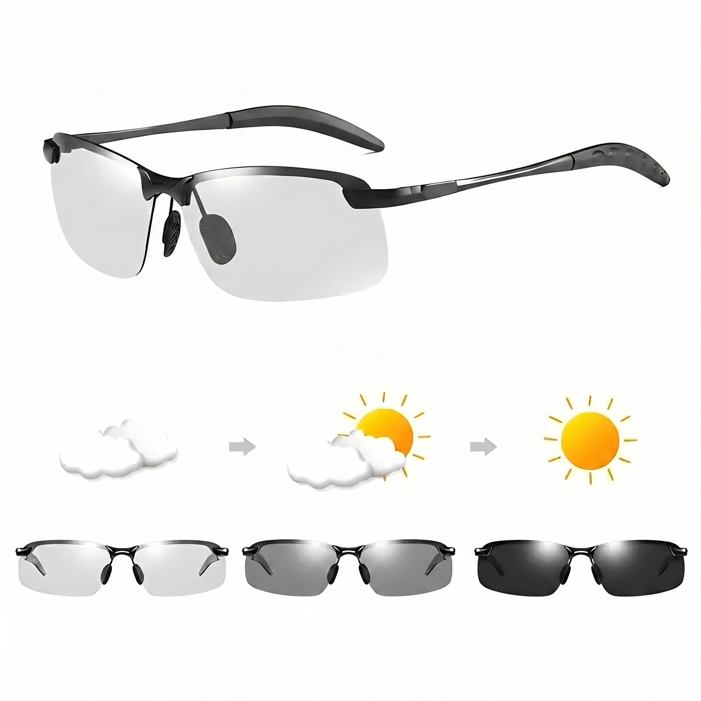 Unisex Fashion Polarized Sunglasses🕶️, UV400