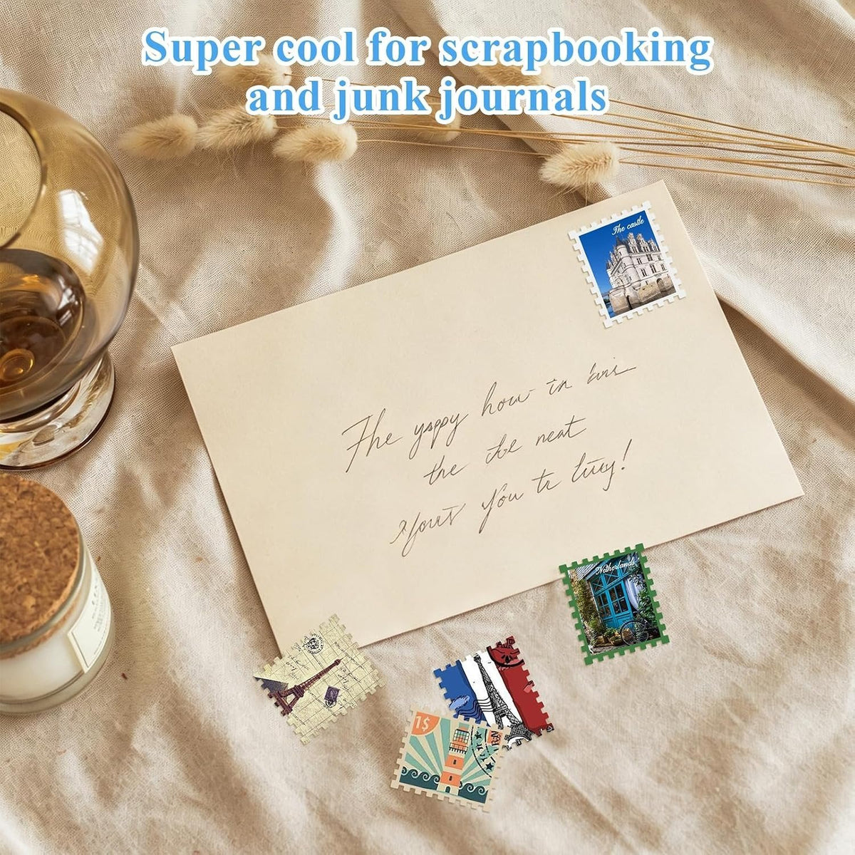 ✂️ Mini Postage Stamp Paper Punch – DIY Scrapbook & Photo Craft Cutter
