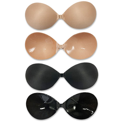 Adhesive Bra Backless Strapless Reusable Sticky Invisible Push Up Bra For Women