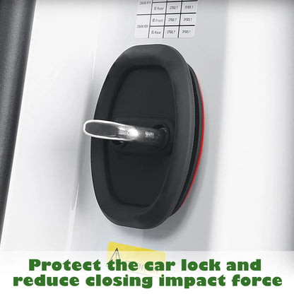 8 Counts Universal Door Latch Lock Covers - Premium Silicone