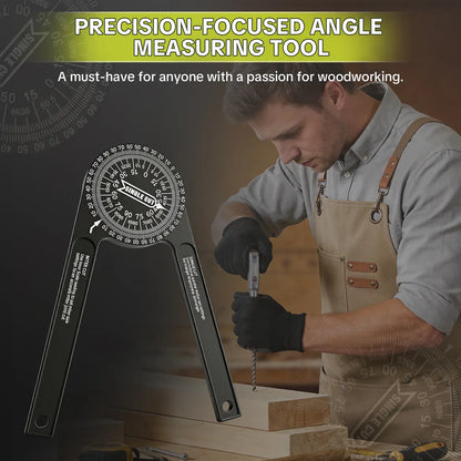 🔥 Limited Time 49% OFF | Precision Aluminum Miter Saw Protractor – Perfect Angle Finder For Woodworking Projects