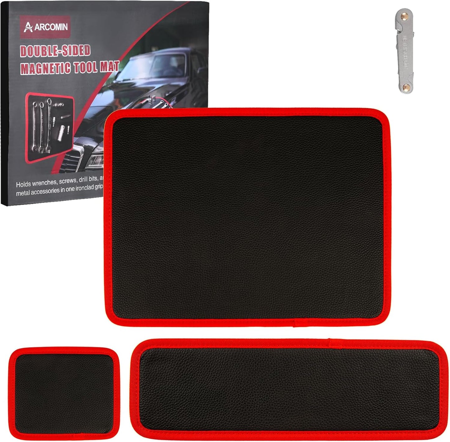 🔥3PC Flexible Magnetic Tool Mat & Tray Holder