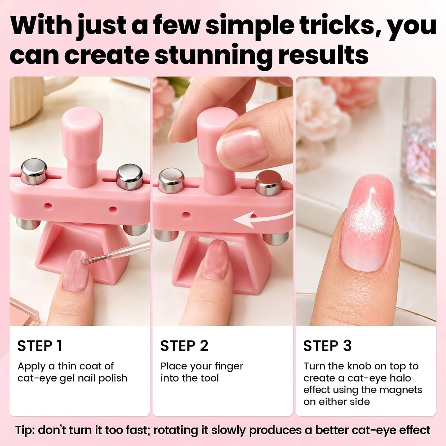 🔥 50% OFF Limited Time Offer – Viral Cat Eye Magnet Tool™ | Create Salon-Level 3D Magnetic Nails At Home