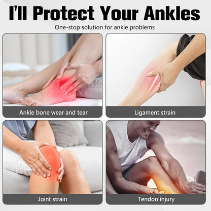 A breathable ankle support strap, ankle brace, or sports ankle support strap.