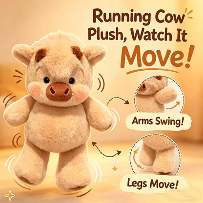 🎉 49% OFF — Running Scottish Highland Cow Stuffed Animal