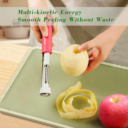 🔥Buy 1 Get 1 Free🔥2 in 1 Apple Corer and Peeler, Stainless Steel Fruit Corer