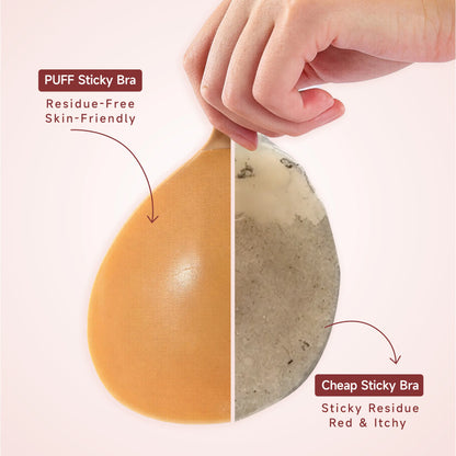1 Push-up Sticky Bra – Waterproof & Reusable