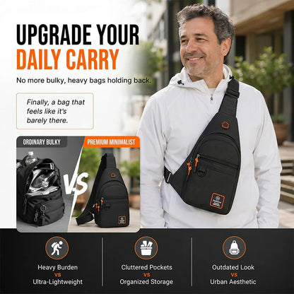 🔥LAST DAY 50% OFF🔥Waterproof Multi-pocket Crossbody Sling Bag