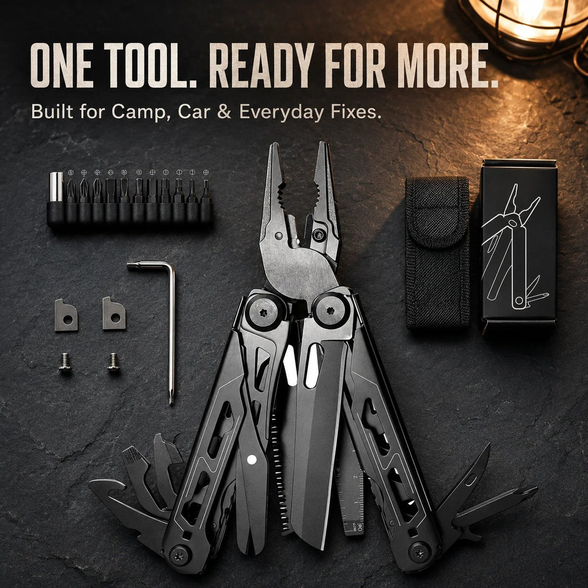 🔥 Limited-Time 49% OFF | 16-in-1 Camping Multi-Tool with Full-Size Scissors & Carrying Pouch