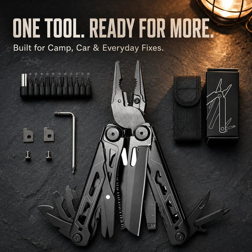 🔥 Limited-Time 49% OFF | 16-in-1 Camping Multi-Tool with Full-Size Scissors & Carrying Pouch