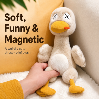 Magnetic Plush Toy Duck – 'Salted Duck' Assembly Toy
