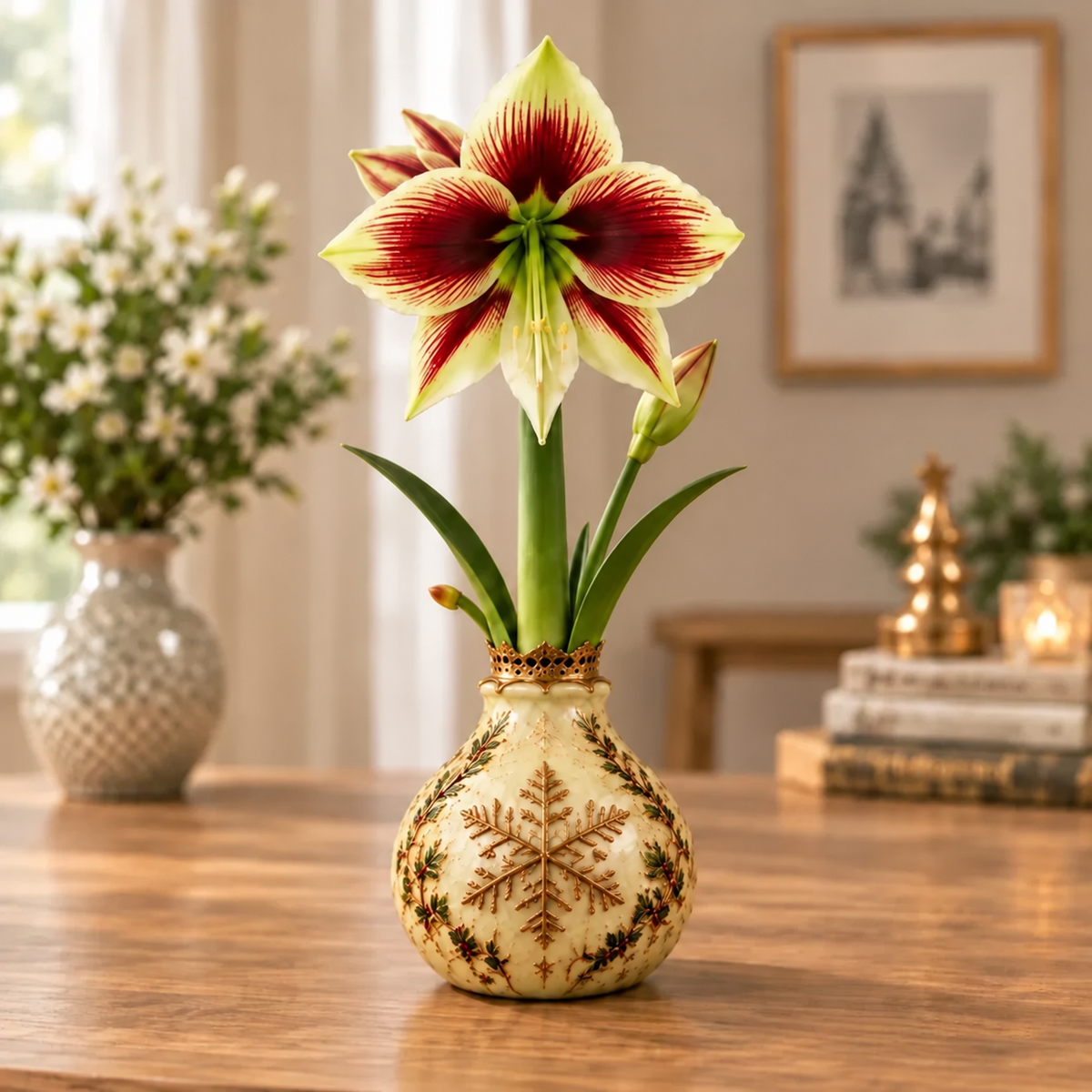 🔥 No Soil! No Water! Just Blooms! 🎄🌺 Watch These Holiday Waxed Amaryllis Bulbs Come to Life!
