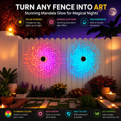 💡2026 New Solar Mandala Lights