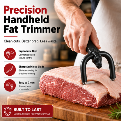 🔥 49% OFF Limited Time🥩 Handheld Fat Trimmer for Beef & Pork BBQ Prep
