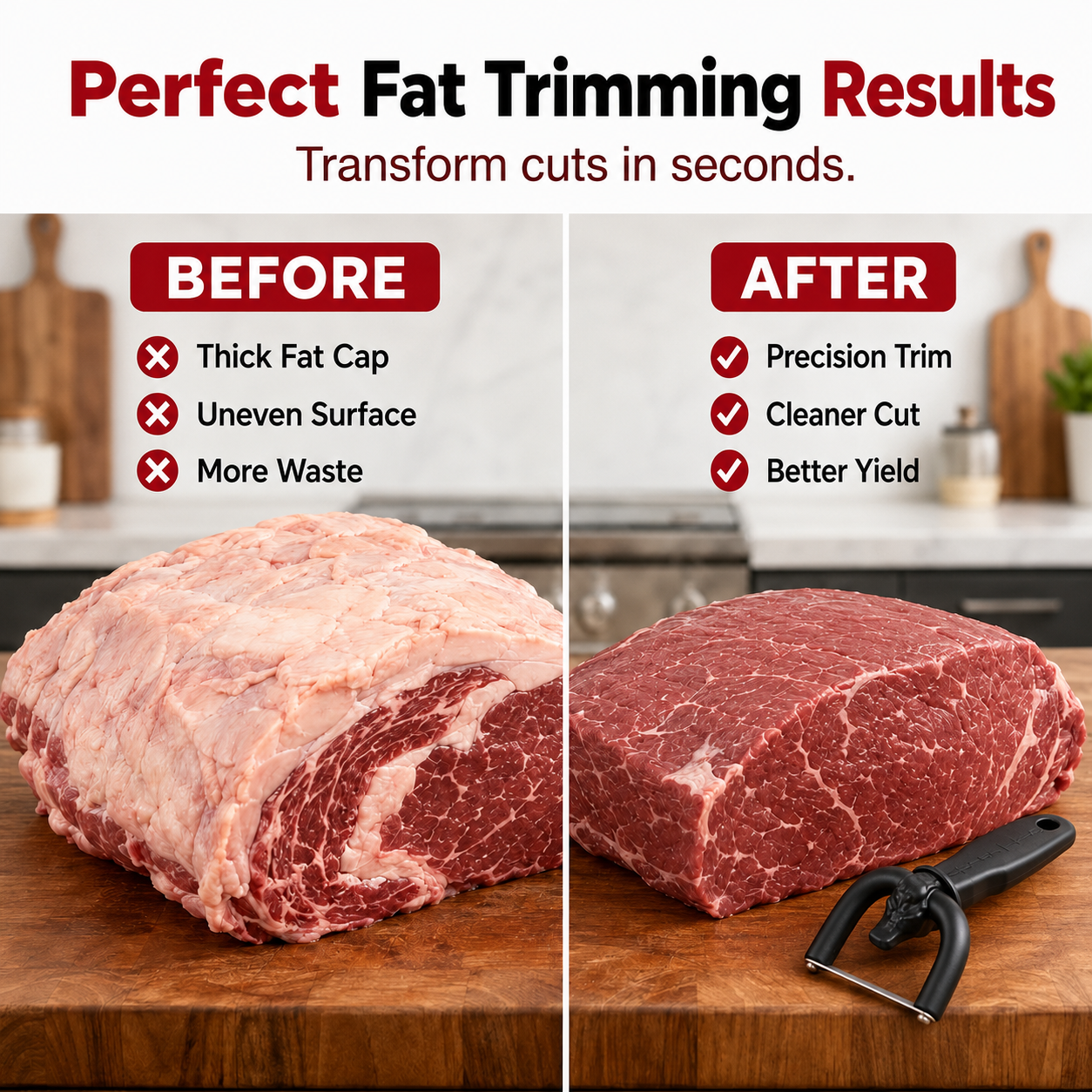 🔥 49% OFF Limited Time🥩 Handheld Fat Trimmer for Beef & Pork BBQ Prep