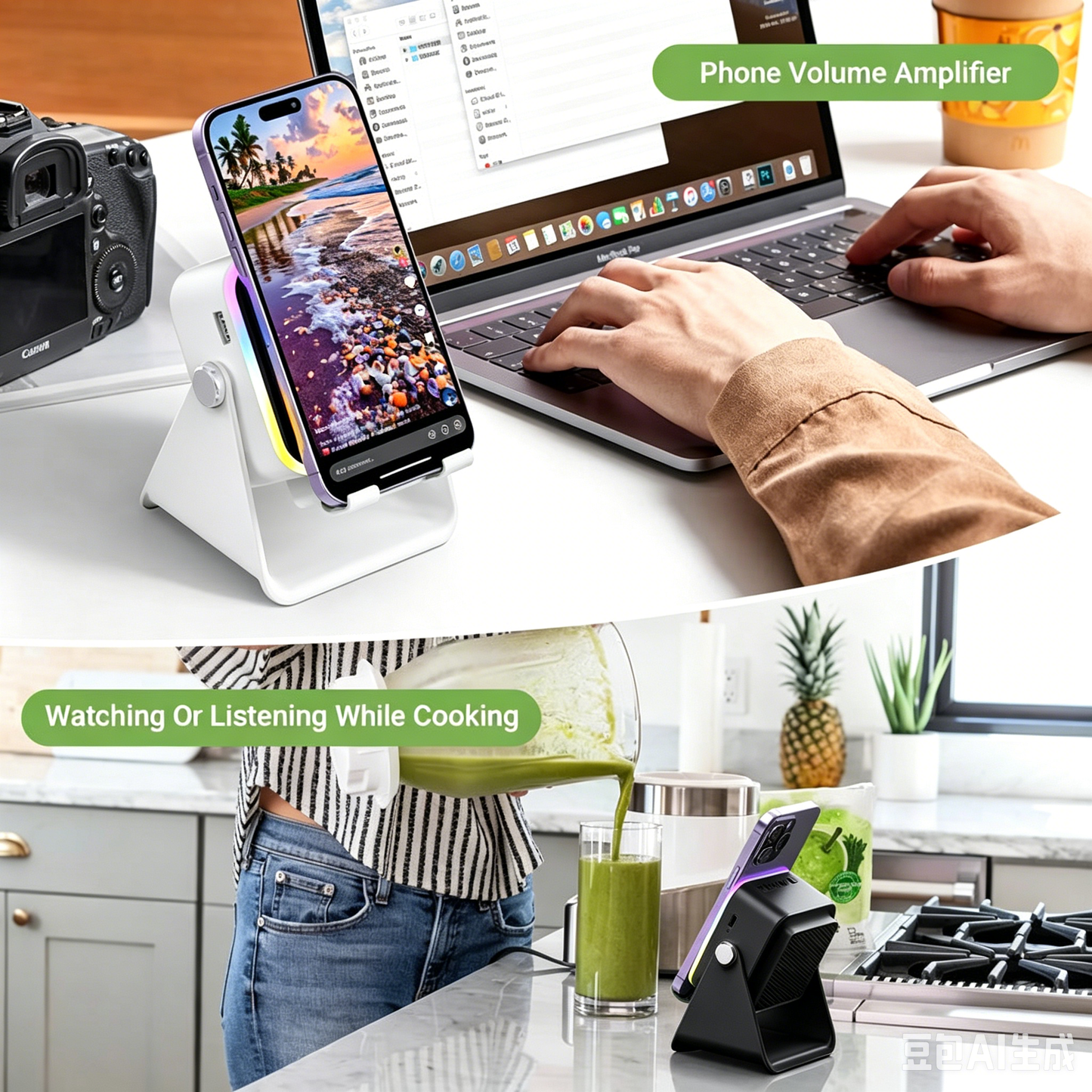 🔥Limited Time 49% Off! 5-in-1 Multifunctional Phone Holder