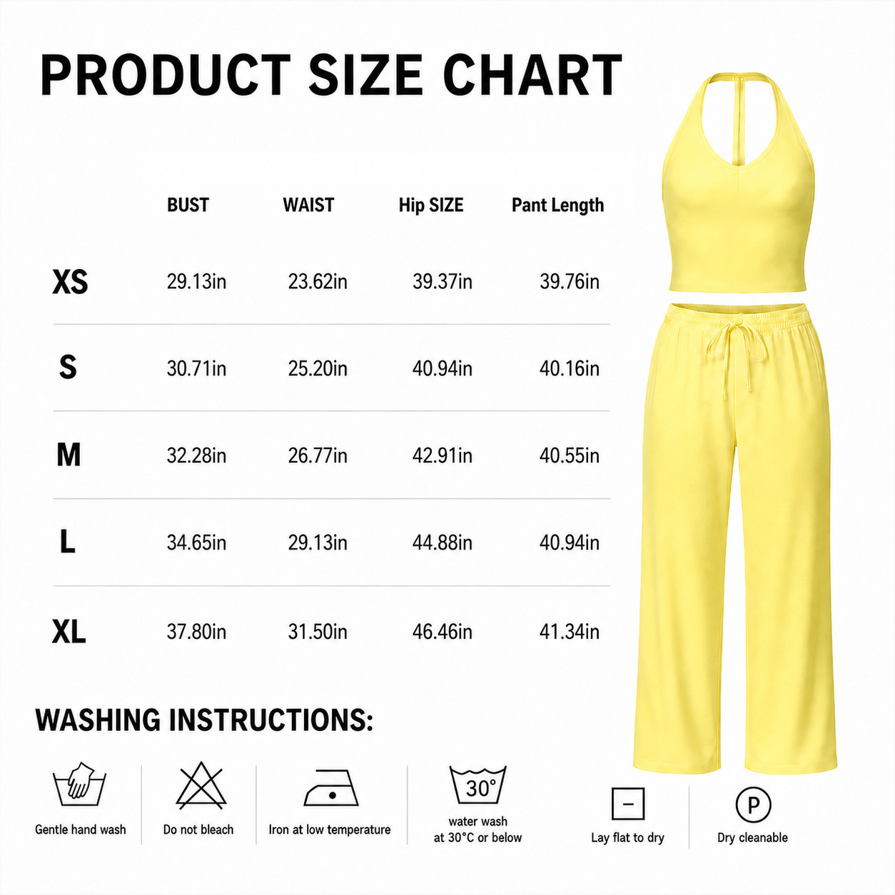 Women's Summer V Neck Top & Wide Leg Pants Set