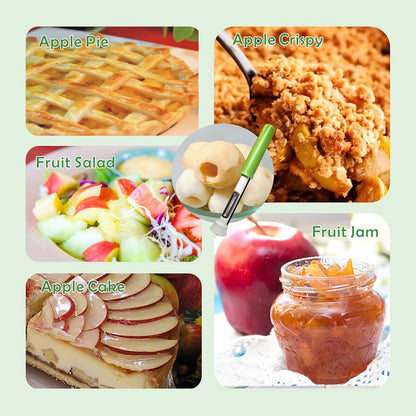 🔥Buy 1 Get 1 Free🔥2 in 1 Apple Corer and Peeler, Stainless Steel Fruit Corer