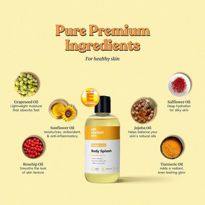 Body Splash - Skin Smoothing Body Oil | Choose Your Scent