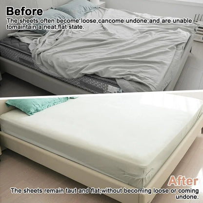 🔥 50% OFF TODAY🔥4/8pcs Bed Sheet Holder Strips for Mattress - Secure Fit & No Slipping