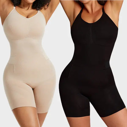 💥Easy slide Tummy Control Butt Lifter Bodysuit, Scrunch Rear Design with Boning Support