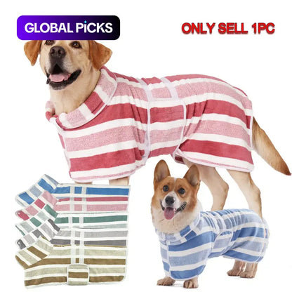 🔥 49% OFF Limited Offer – Quick Dry Dog Bathrobe™ | Ultra Soft Absorbent Pet Drying Towel For Dogs