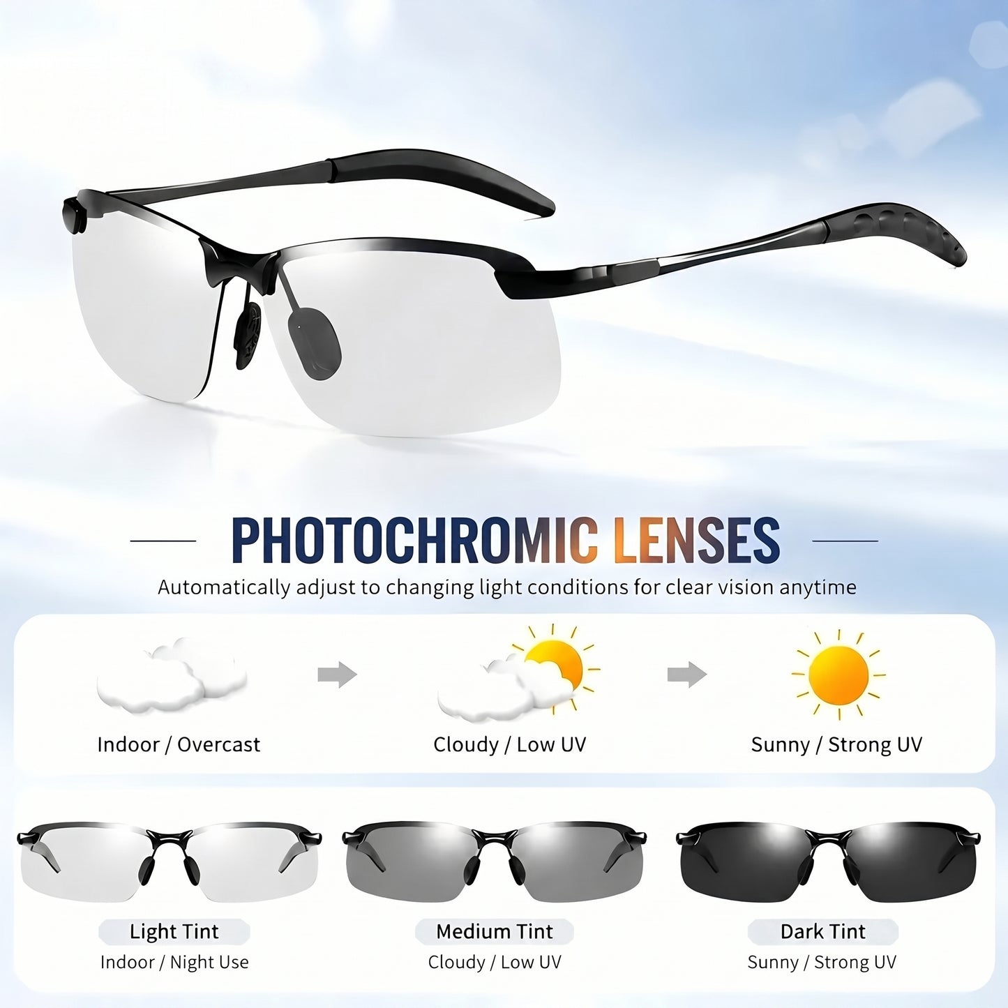 Unisex Fashion Polarized Sunglasses🕶️, UV400