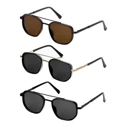 🎁Promotion 49% OFF😎 Fashion Geometric Double-Beam Sunglasses