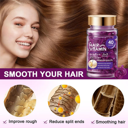 🔥 50% OFF TODAY🔥Essential Oil Hair Smoothing Capsules