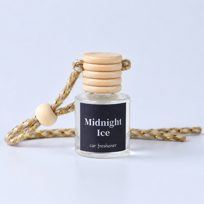 🔥HOT SALES✨2PCS Mini Hanging Car Diffuse🍃Wooden Cap Air Freshener
