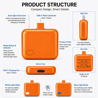 🔥 Limited-Time 49% OFF🔥140W TYPE-C Smart Full Charge Auto Stop Battery Protector