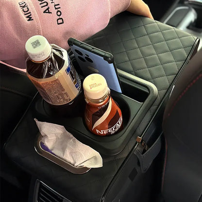 🚗Car Armrest Cushion,5-in-1 Center Console