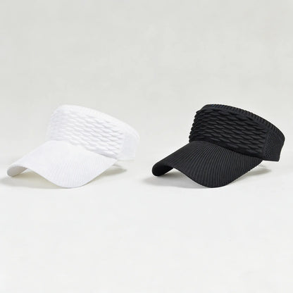 Women's High Ponytail Sun Visor Hat for Sun Protection