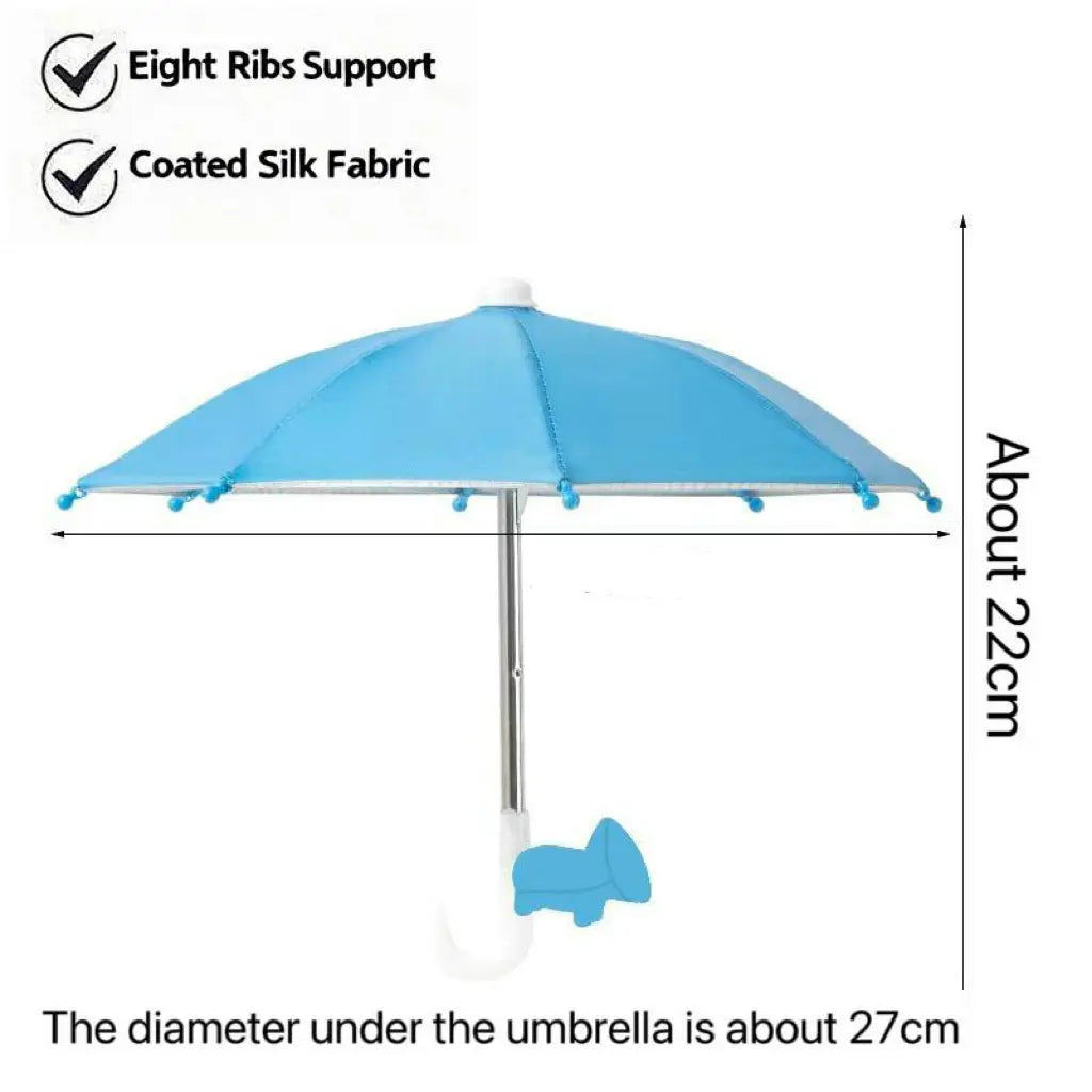 Protection Phone Umbrella☂️ - Adjustable Sun Shade