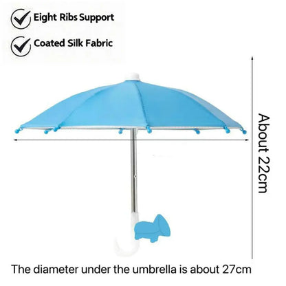 Protection Phone Umbrella☂️ - Adjustable Sun Shade