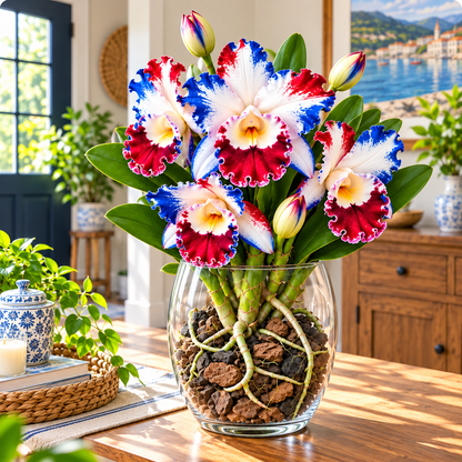 Oil painting iris Monet garden artificial flower 3 iris artificial flower silk flower props floral fake flower wholesale