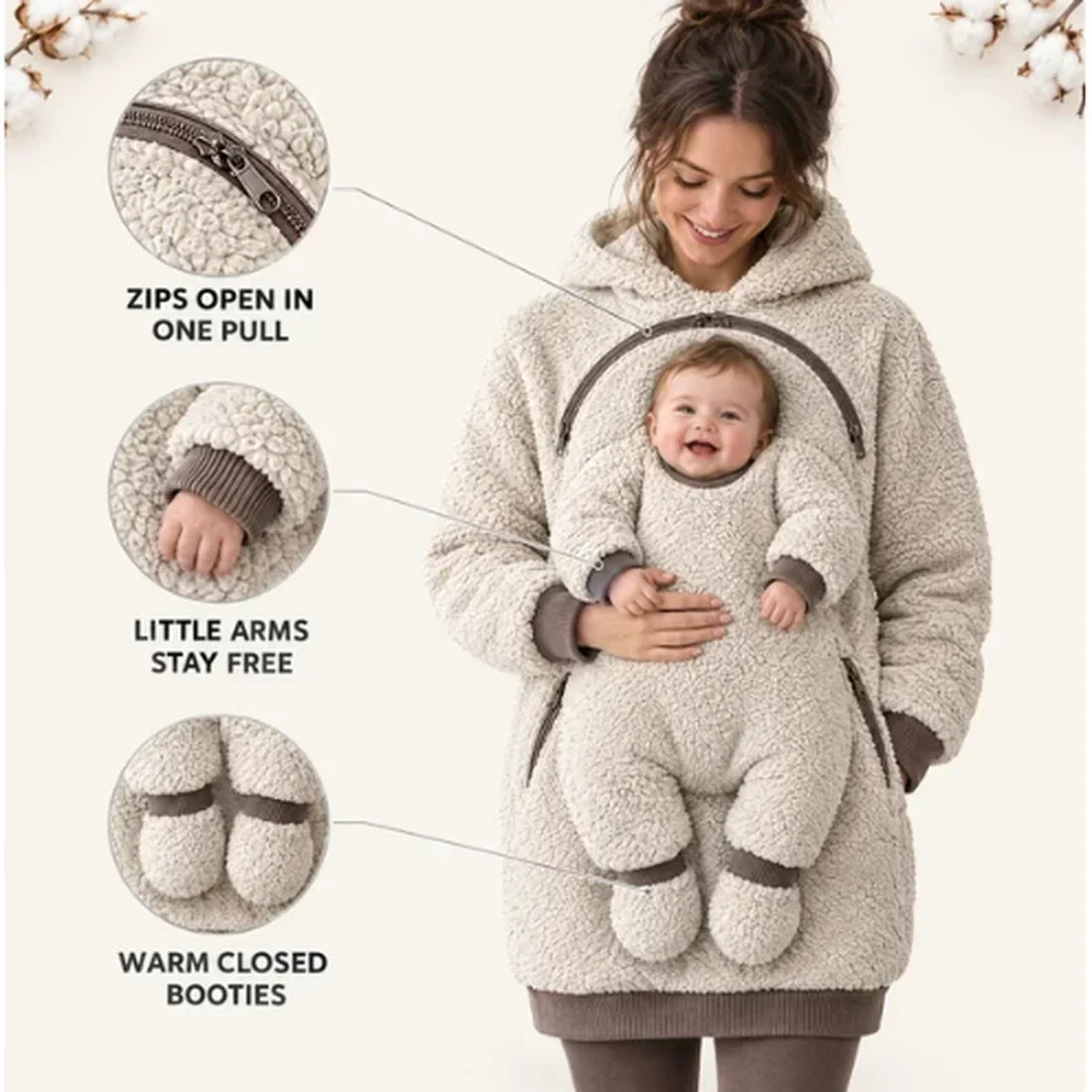 💝Snug Hoodie – Premium Oversized Plush Hoodie | Ultimate Warmth & Cloud-Like Comfort for Home & Lounging