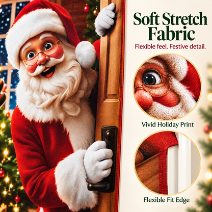 🎅Christmas Stretch Door Cover— Bring Christmas Magic Home🪄